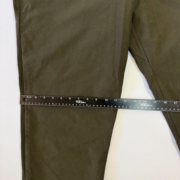 NWT Lululemon ABC 5-Pocket Pant Utilitech Green Slim-Fit Mens Size 46x34 - Picture 5 of 6